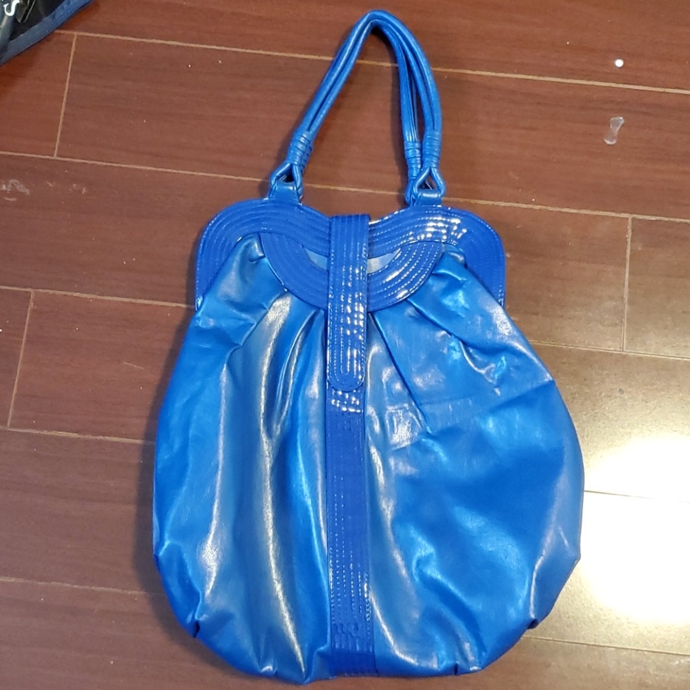 Royal blue bag